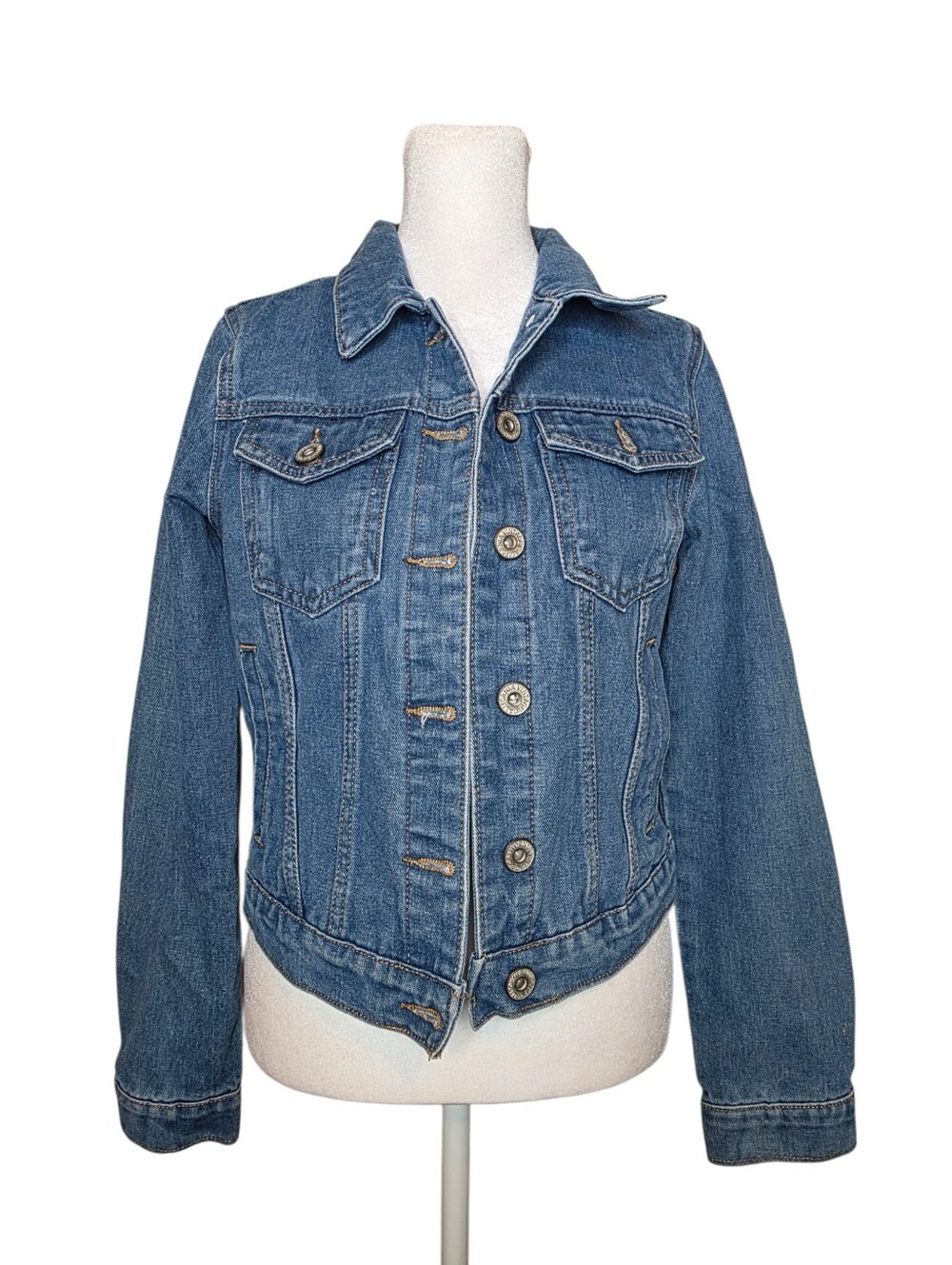 California Vintage Women's Blue denim Jean Jacket Size Small